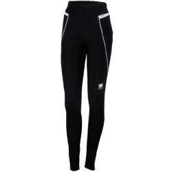 Damen-Hosen Sportful Dolomiti TDT + Tight schwarz-weiss